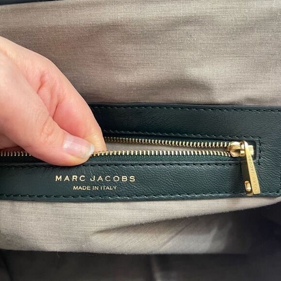 Marc Jacobs Mina Green Quilted Stam Bag Purse Handbag - Picture 13 of 14